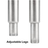 Atosa ATMG-48 CookRite Countertop Heavy-Duty Gas Griddle with 4 Burners, Steel Plate & Manual Control 48" - 120,000 BTU