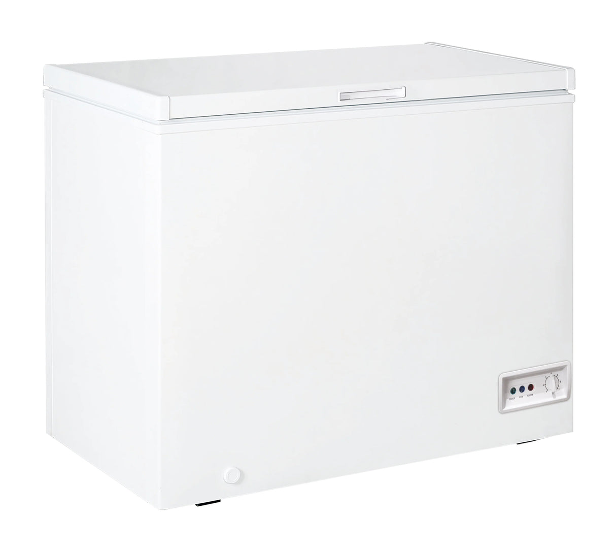 Adcraft BDCF-9R Black Diamond 1 Solid Hinged Lid/Door Chest Freezer with 1 Basket 37" - White - 8.1 cu ft.