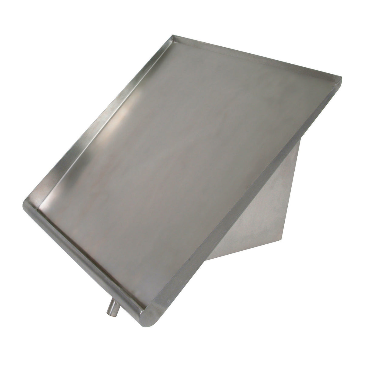 BK Resources BK-SSH-63 Stainless Steel Wall Mount Slant Rack Shelf 63"