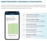 Hobart CL44EN-BAS 1-Tank High Temp Conveyor Dishwasher with Booster Heater - Left to Right - 202 racks/hr - 480v/3, 18 kW