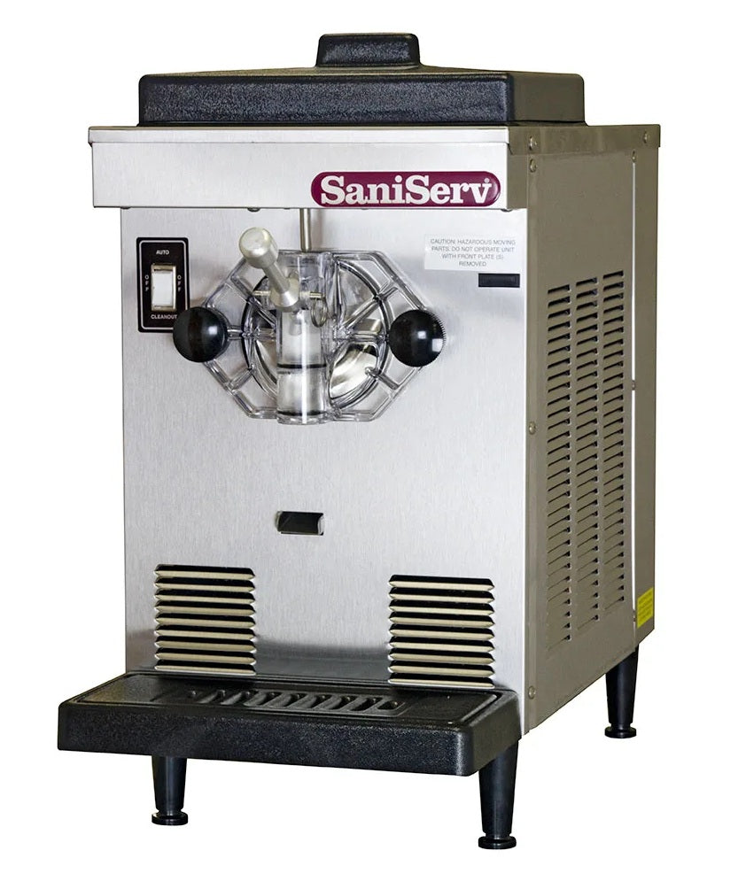 SaniServ DF200 Durafreeze Countertop Soft Serve Ice Cream / Frozen Yogurt Machine with (1) 7 qt. Hopper - Air Cooled - 115v