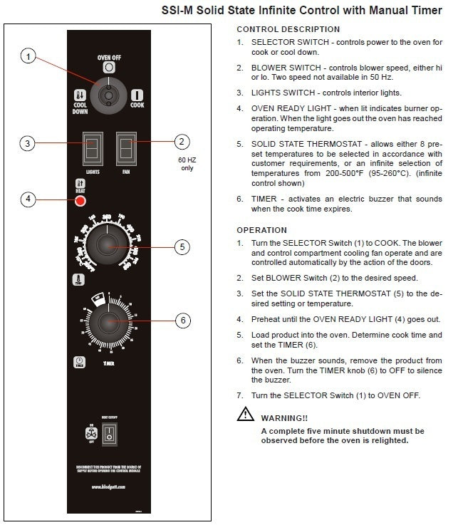 Blodgett DFG-100 DBL Double-Deck Full Size Standard Depth Dual Flow Natural Gas Convection Oven with Solid State Infinite Controls - 110,000 BTU