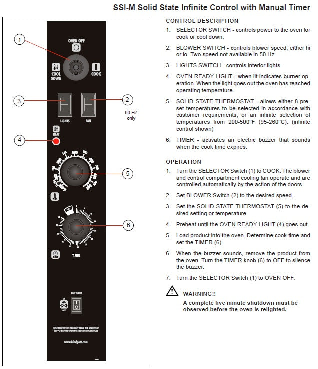 Blodgett DFG-200 DBL Double-Deck Full Size Bakery Depth Dual Flow Natural Gas Convection Oven with Solid State Infinite Controls - 120,000 BTU