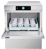 Hobart LXGNPR-2 Advansys Chemical Sanitizing Low Temp Undercounter Glasswasher with PuriRinse - 38 Racks/Hour Capacity - 120v