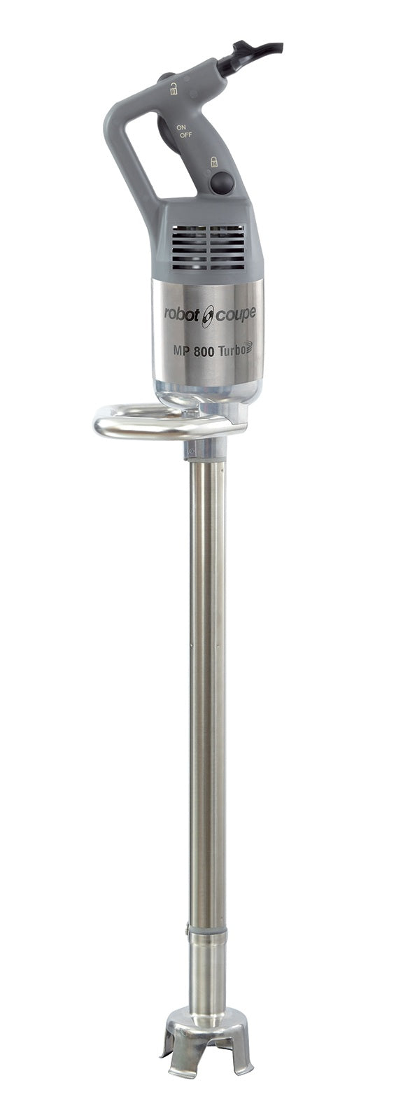 Robot Coupe MP800 Turbo 1-Speed Immersion Power Mixer with 29" Shaft - Handles 105.67 gal. - 120v