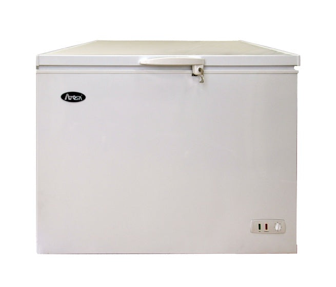 Atosa MWF9016GR Hinged Solid Top Chest Freezer 60-1/2" - White - 16 cu. ft.