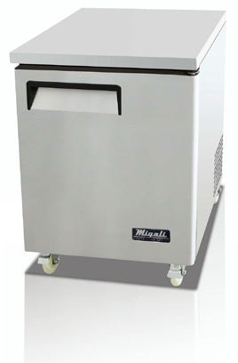 Migali C-U27R-HC Competitor Series 1 Solid Door Undercounter / Worktop Refrigerator 27" - 6.5 cu. ft.