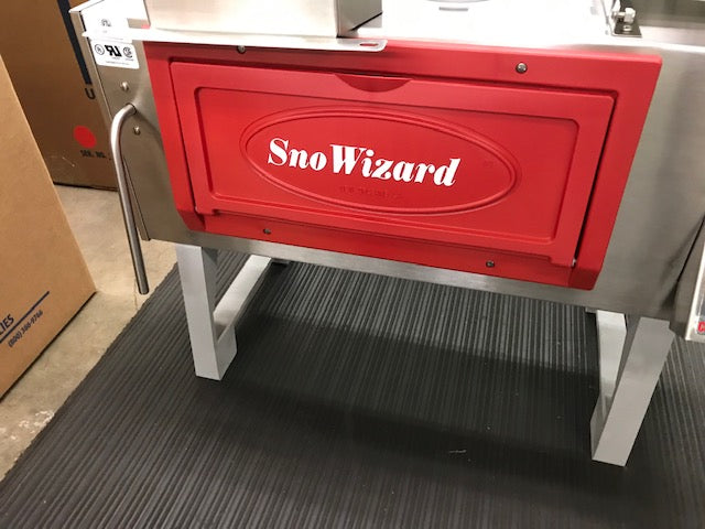 Snow Wizard Snow Ball Machine  - New Orleans Style Snow Cones - Red