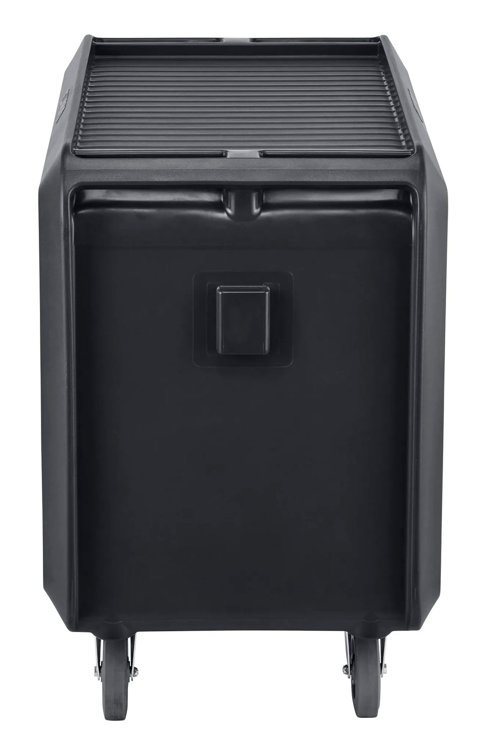 Cambro SC230110 Service Cart PRO Medium 3-Shelf Multi-Purpose Beverage / Service Cart with Ribbed Shelves 37-1/2" x 22" x 37-1/4"H - Black