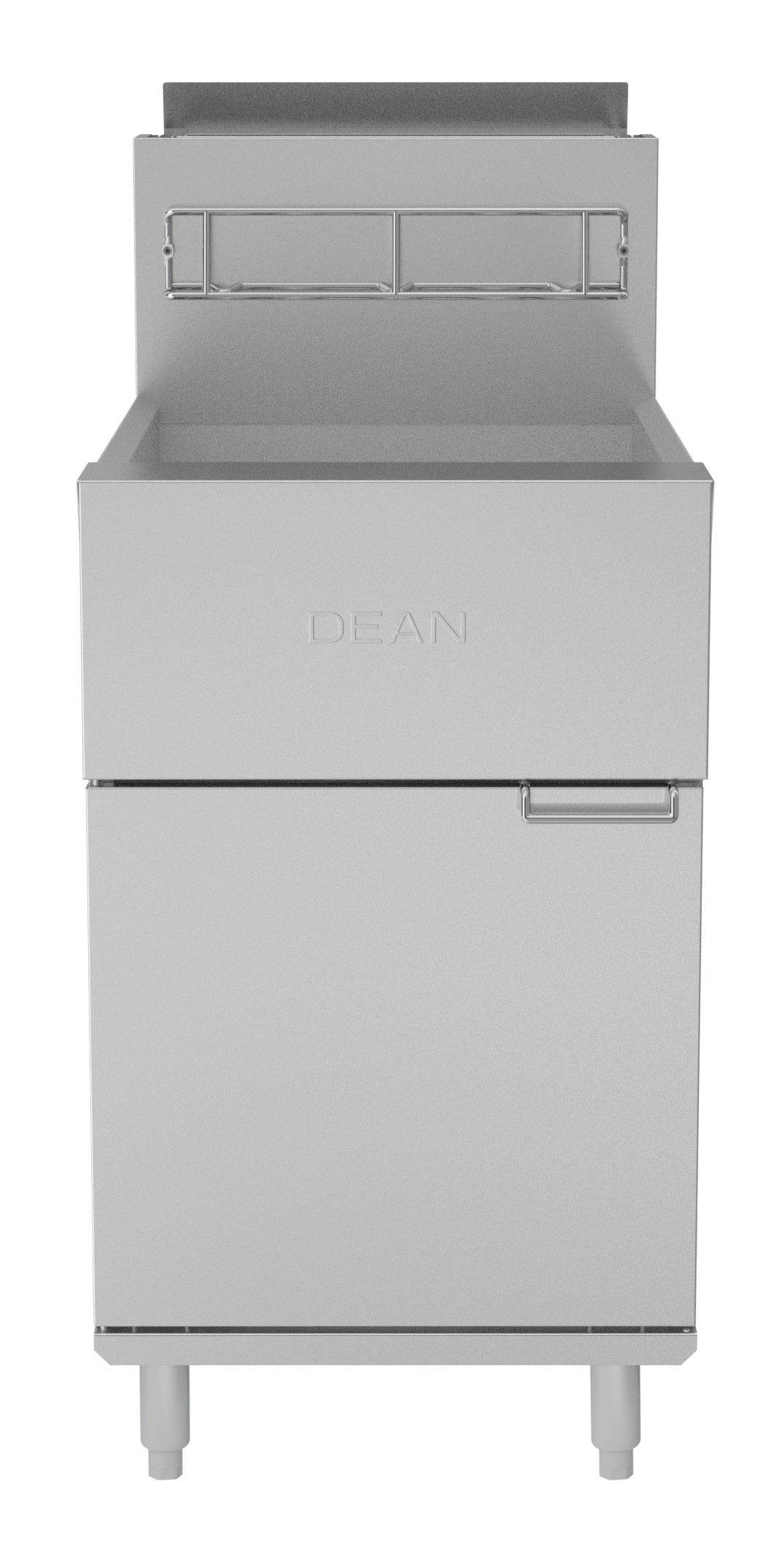 Dean SR162G LP Super Runner Value Propane Gas Floor Fryer with Milivolt Controls - 75 lb. Capacity - 150,000 BTU