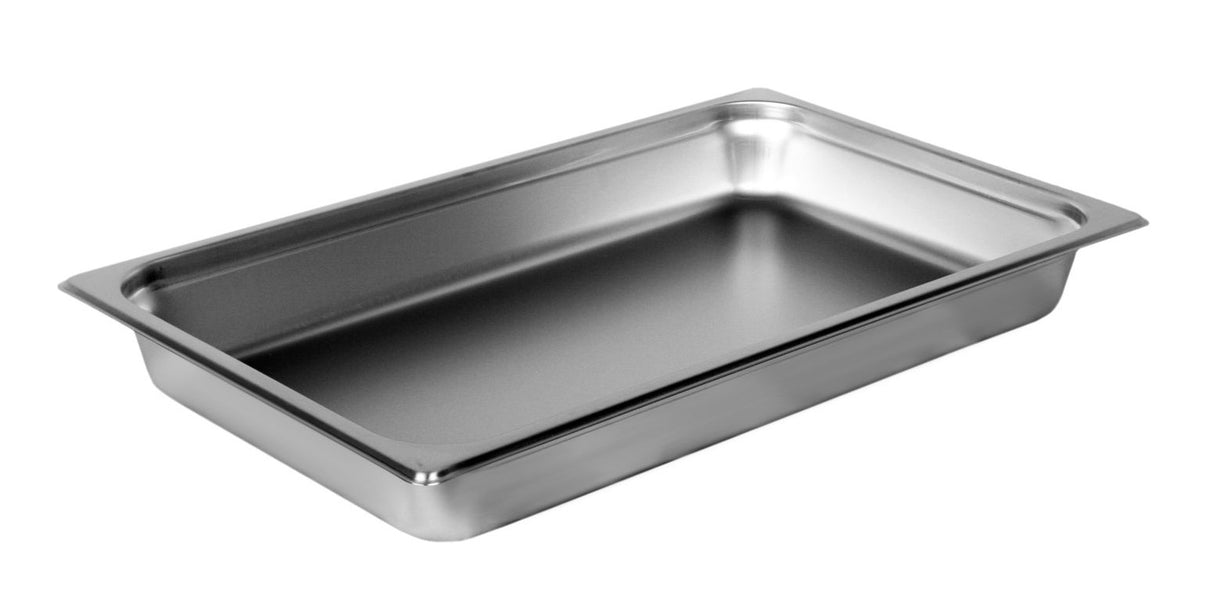 Thunder Group STPA4002 Anti-Jam Stainless Steel Steam Table Food Pan 2-1/2" Deep - 1/1 Full Size