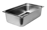 Thunder Group STPA4006 Anti-Jam Stainless Steel Steam Table Food Pan 6" Deep - 1/1 Full Size