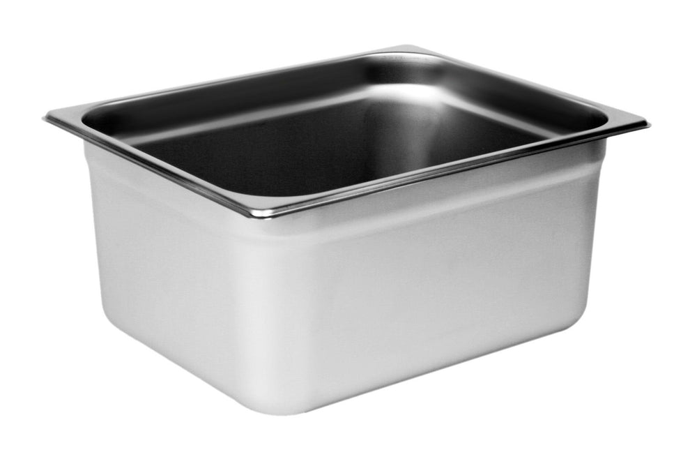 Thunder Group STPA4126 Anti-Jam Stainless Steel Steam Table Food Pan 6" Deep - 1/2 Size