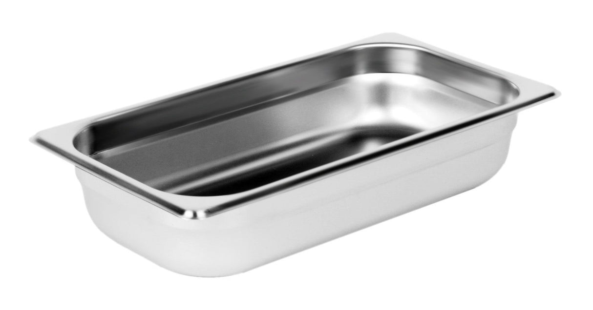 Thunder Group STPA4132 Anti-Jam Stainless Steel Steam Table Food Pan 2-1/2" Deep - 1/3 Size