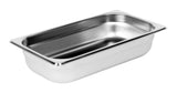 Thunder Group STPA4132 Anti-Jam Stainless Steel Steam Table Food Pan 2-1/2" Deep - 1/3 Size