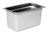 Thunder Group STPA4146 Anti-Jam Stainless Steel Steam Table Food Pan 6" Deep - 1/4 Size
