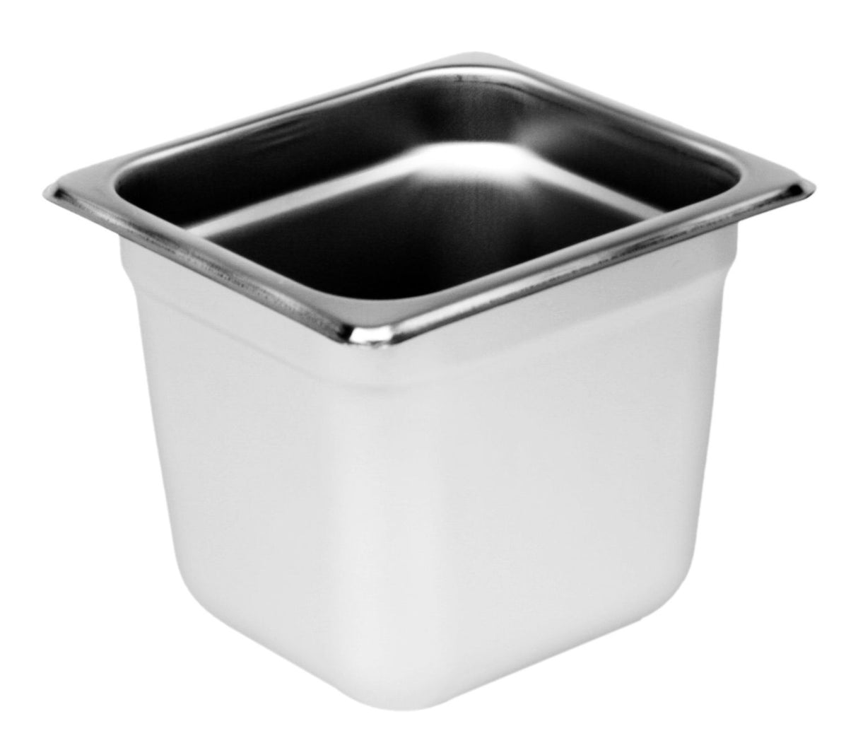 Thunder Group STPA4166 Anti-Jam Stainless Steel Steam Table Food Pan 6" Deep - 1/6 Size