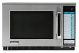 Sharp R-25JTF Stainless Steel Heavy Duty Commercial  Microwave Oven with Touch Pad Controls 20-1/8" - 0.7 cu. ft. - 230/208V, 2100W