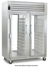 Traulsen AHT232WPUT-FHG Spec-Line 2-Section 2 Glass Door front / 2 Glass Door Rear Reach-In Pass-Thru Refrigerator 58" - 55.13 cu. ft. - 115v