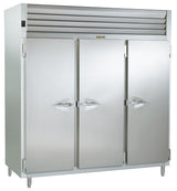 Traulsen AHT332NUT-FHS Spec-Line 3-Section 3 Solid Door Reach-In Refrigerator 76" - 69.35 cu. ft. - 115V