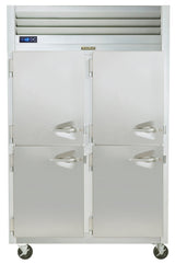 Traulsen G22003 2-Section 4 Solid Half Door Reach-In Freezer