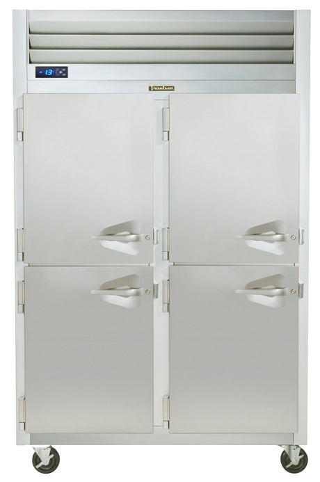 Traulsen G22003 2-Section 4 Solid Half Door Reach-In Freezer