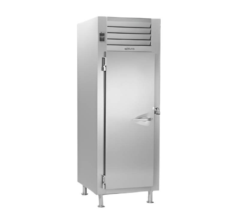 Traulsen RH132NP-COR01 Correctional Pass-Thru Refrigerator One Narrow Full-Height Door 22.7 Cu. Ft. - 115V