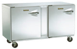 Traulsen UHT48-LL Undercounter Refrigerator Two Door Left Hinged 48" - 115V