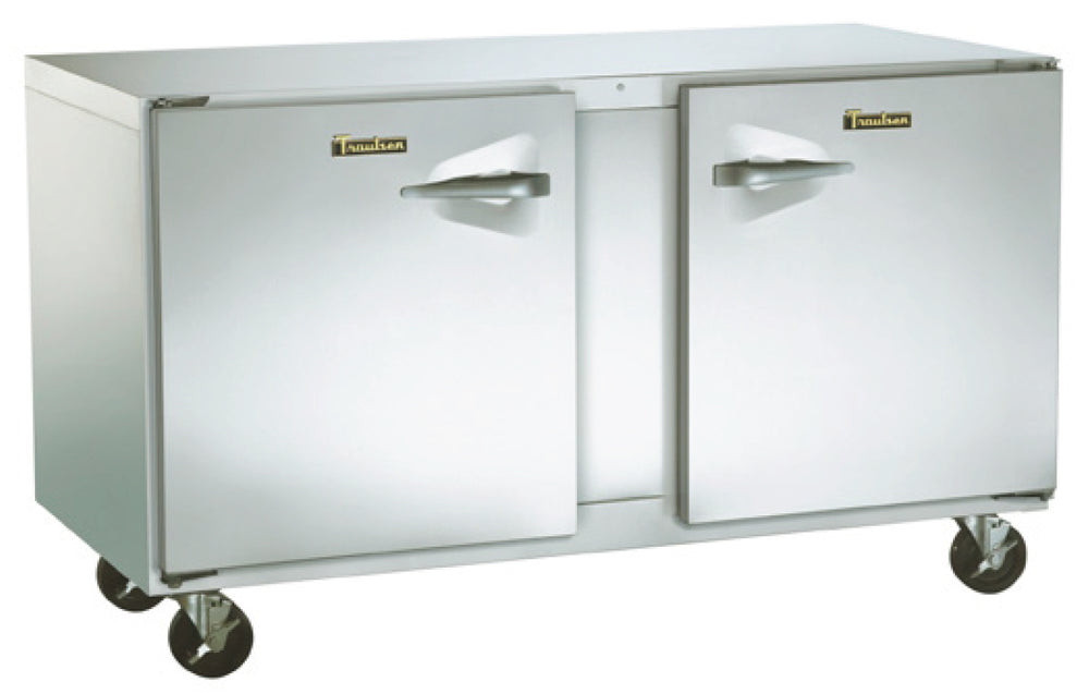 Traulsen UHT48-LR Undercounter 2 Solid Door Refrigerator Two Door Hinged Left & Right 48" - 115V