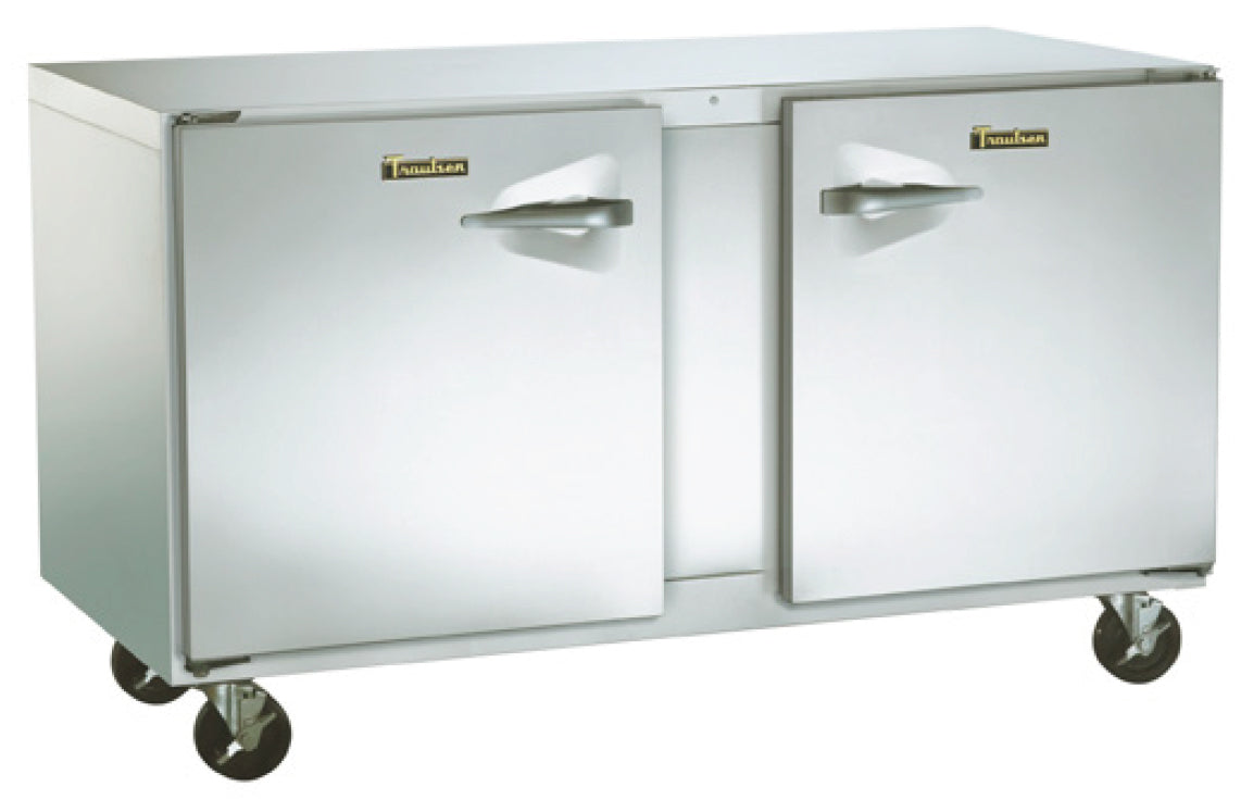Traulsen UHT48-LR Undercounter 2 Solid Door Refrigerator Two Door Hinged Left & Right 48" - 115V