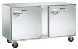 Traulsen UHT48-RR Undercounter Refrigerator Two Door Right Hinged 48" - 115V