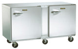 Traulsen UHT60-RR Undercounter Refrigerator Two Door Right Hinged 60" - 115V