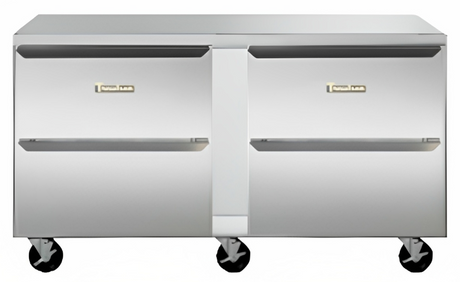 Traulsen UHT72-DD Undercounter Refrigerator Four Drawer 72" - 115V
