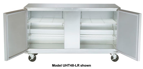 Traulsen UHT72-LR Undercounter Refrigerator Two Door Left & Right Hinged 72" - 115V