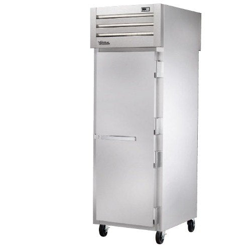 True STR1RPT-1S-1S-HC Spec Series 1-Section Solid Door Front / Solid Door Rear Pass-Thru Refrigerator 52" - 31 cu. ft. - 115v