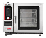 Vulcan CHEF-62G Chef'sCombi 6-Level Full Size Natural Gas / Steam Generator Combi Oven - 112,601 BTU - 120v