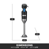 Waring WSB35 Quik Stik Light-Duty 2-Speed Immersion Blender 7" Shaft - 120v