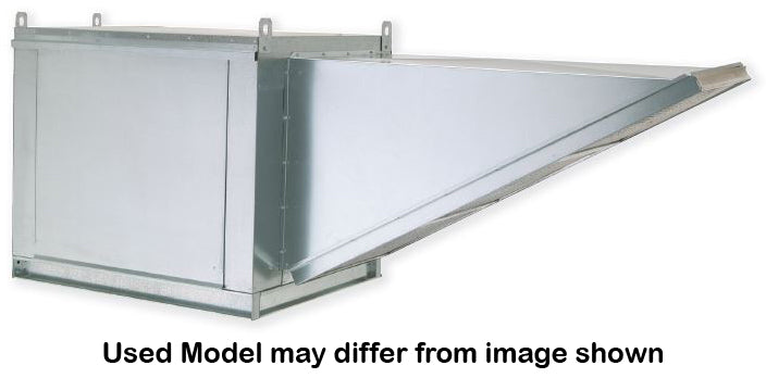 Used Restaurant Equipment - CaptiveAire A1-G10-1415 Make-Up Air fan 10" Blower, 1415 CFM - 115v