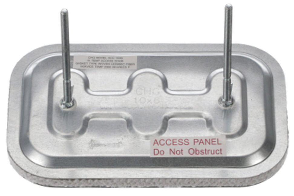 Component Hardware ACC-10X6 Hi-Temp Grease Duct Access Door 10" x 6"