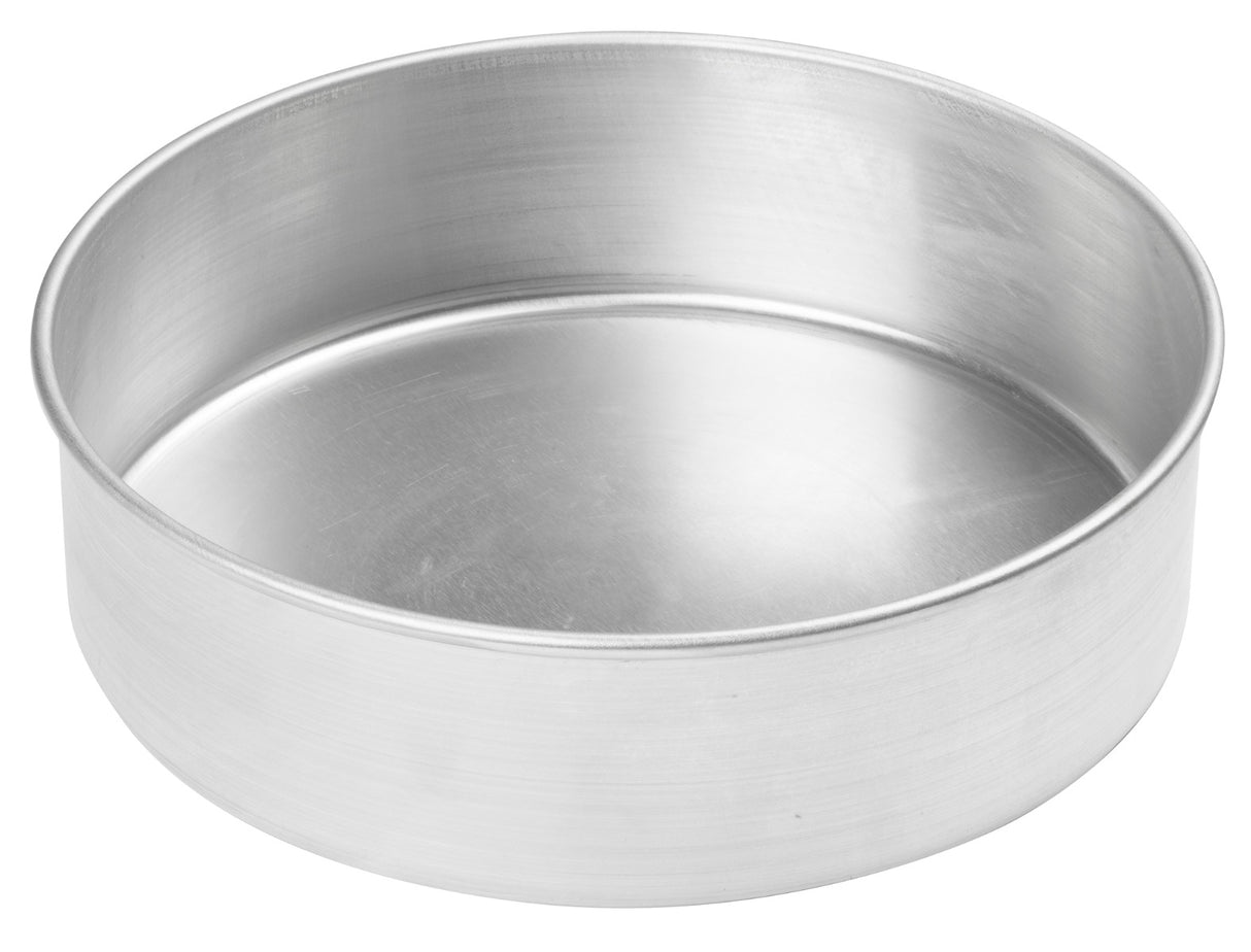 Winco ACP-103 Aluminum Layer Cake Pan 10" dia. x 3"