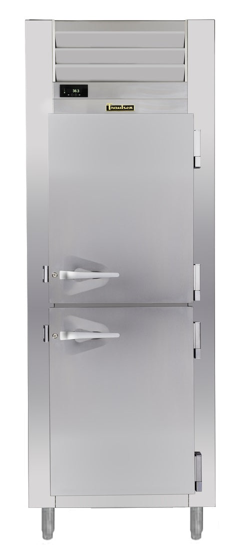 Traulsen ACV132WUT-HHS Spec-Line 1-Section 2 Solid Half Door Reach-In Convertible Refrigerator/Freezer 30" - 24.2 Cu. Ft.
