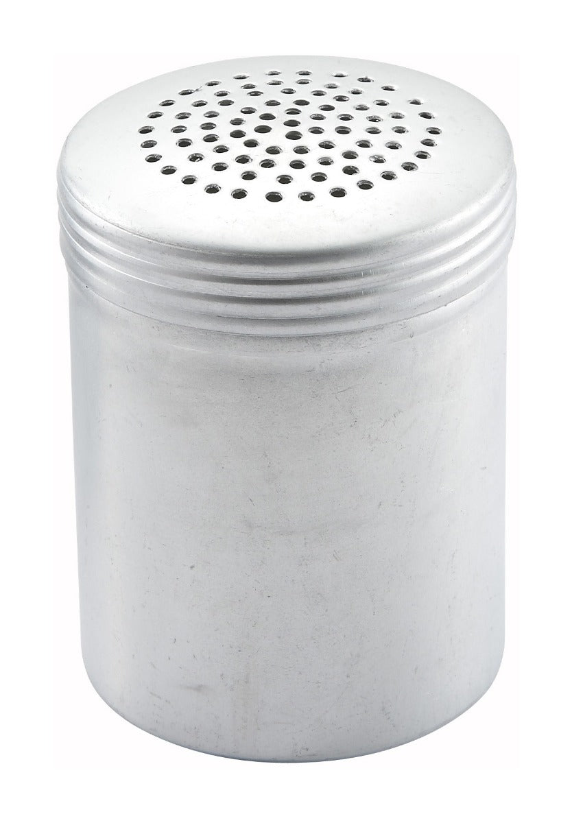 Winco ADRG-10H Aluminum Shaker / Dredge without Handle 10 oz.
