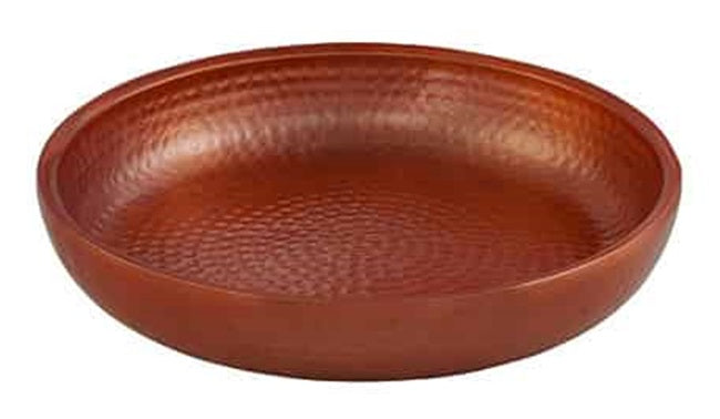 American Metalcraft ADSEAC14 Copper Hammered Aluminum Double-Wall Seafood Tray 128 oz.