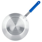 Vollrath 4350 Wear-Ever Tapered Aluminum Sauce Pan with Blue Silicone Cool Handle-10 Qt.