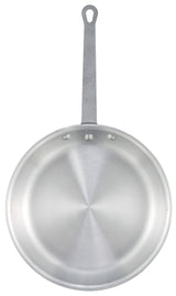 Winco AFP-10A Gladiator Aluminum Fry Pan with Natural Riveted Handle 10" - 6/Case