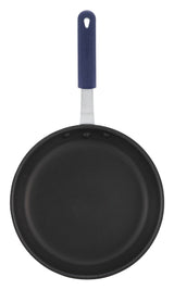 Winco AFP-12XC-H Gladiator Non-Stick Aluminum Fry Pan with Blue Silicon Riveted Handle 12"