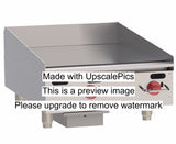 Wolf AGM24-101 - Countertop Heavy Duty Gas Griddle w/ 2 Manual Controls 24" NG - 54,000 BTU