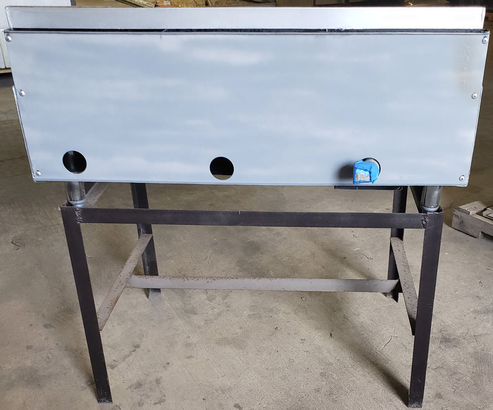 Used Restaurant Equipment - Wolf AGM36-101 Countertop Heavy Duty Natural Gas Griddle with 3 Manual Controls 36" - 81,000 BTU