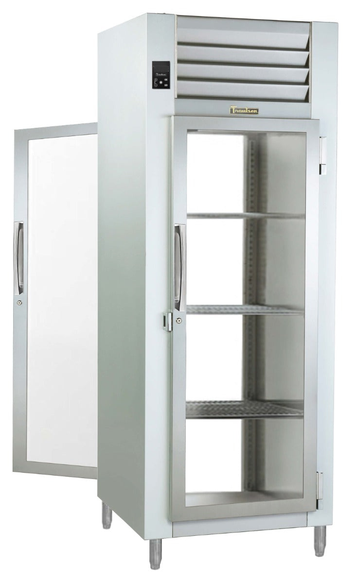 Traulsen AHF132WP-FHG Spec-Line 1-Section 1 Glass Door Reach-In Pass-Thru Heated Holding Cabinet 30" - 25.73 cu. ft.