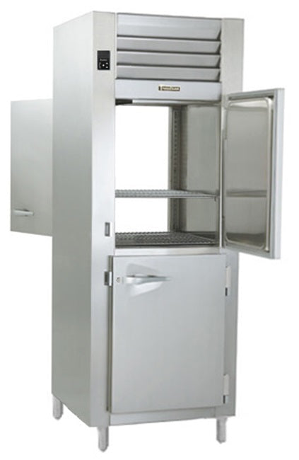 Traulsen AHF132WP-HHS Spec-Line 1-Section 2 Solid Half Door Reach-In Pass-Thru Heated Holding Cabinet 30" - 24.86 cu. ft.